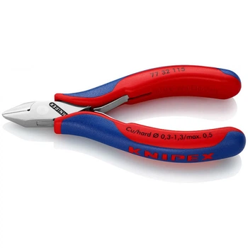 Кусачки боковые для электроники KNIPEX 77 32 115