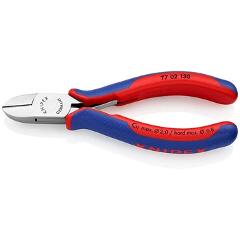 Кусачки боковые для электроники KNIPEX 77 02 130