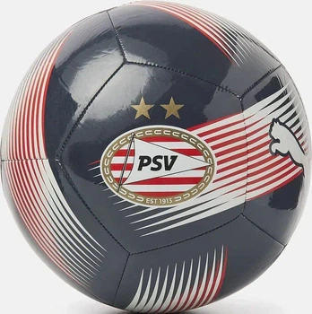 Мяч футбольный Puma PSV Ess Ball темно-синий Уни 5