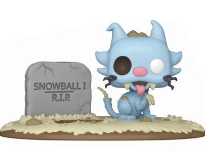 Фігурка Funko POP! Deluxe: The Simpsons Zombie Snowball 10 см 93119 (889698931199)