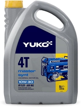 Олива моторна напівсинтетична YUKO MASTER SYNT 4T 10W30 (каністра 5л)