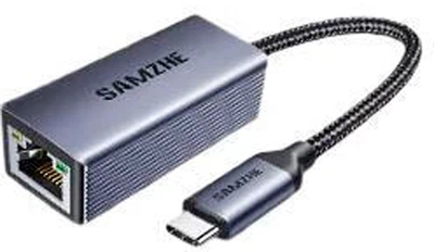 Сетевой адаптер SAMZHE CRX01 / USB Type-C / Gigabit Ethernet / Gold