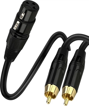 Кабель аудио Yeren Kano XLR двойной 15 м (YR-YP100)