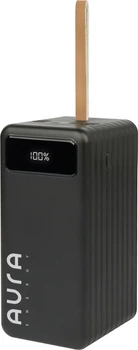 УМБ повербанк AURA NRG-P100 100000 mAh 22.5W Black (PBANRG-P100B)