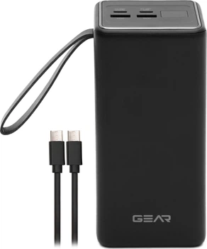 УМБ Gear 50000 mAh PD22.5W Black (SP05)