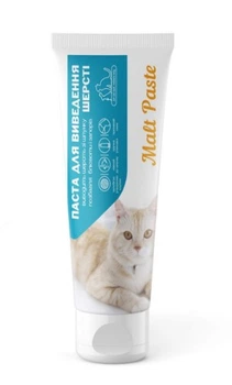 Паста для вывода шерсти Malt Paste для кошек, 60 г