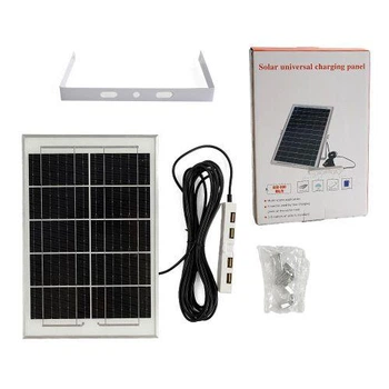 Зарядна станція (сонячна панель, 4 USB виходи, 600-800 mA/h) 5157975