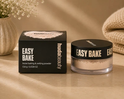 Пудра для лица Huda Beauty Easy Bake Loose Baking & Setting Powder in Cherry Blossom Cake
