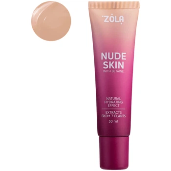 ZOLA Nude Skin Тональна основа 03 TAN, 30 мл