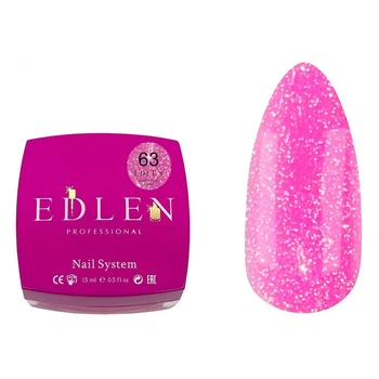 Гель моделирующий Edlen Builder gel Flash №63 15 мл