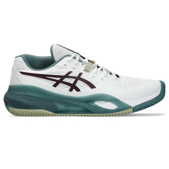 Кросівки для тенісу Asics ( 1041A485-104 ) GEL-RESOLUTION X CLAY, розмір 46.5, WHITE/DARK AUBERGINE