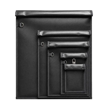 Набор огнеупорных сумок RFID Hurtel OTN-5 Black (5907769388347)