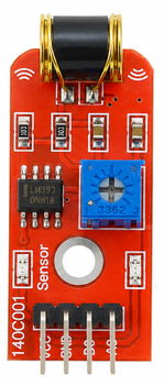801S пьезоэлектрический датчик удара и вибрации, модуль сенсора для Arduino