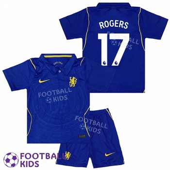 Футбольная форма для детей Chelsea ROGERS 17 Челси 2026-2027 Home 155-165 см (set4787-138858-4)