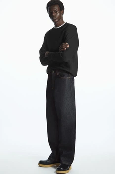 Джинси чоловічі COS relaxed-fit wide-leg jeans 1113171002 Eur 52 Синій
