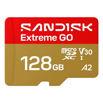 Карта памяти SanDisk 128GB microSDXC class 10 UHS-I Extreme GO (SDSQXGN-128G-GN6MN) (23600)