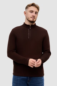 Кофта Avecs коричнева для чоловіків з технологією "Anti-pilling" 50323/41 2XL