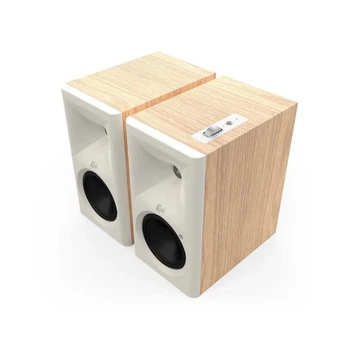Полочная активная мультимедийная акустика Klipsch The Fives II Red Oak