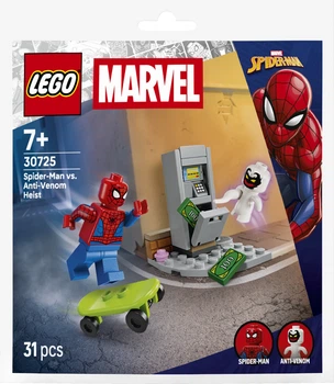 Klocki konstrukcyjne LEGO Super Heroes Spider-Man vs. Anti-Venom. Napad 30725 31 elementów (5702018058091)