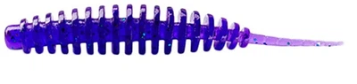 Силиконовая приманка Fishup Tanta 1.3" (10pcs.), #060 - Dark Violet/Peacock & Silver,10129132