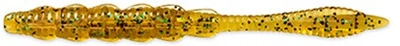 Силиконовая приманка Fishup Scaly FAT 4.3" (8pcs.), #036 - Caramel/Green & Black,10064108