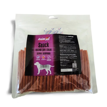 Лакомство куриные палочки AnimAll Snack для собак 500 г