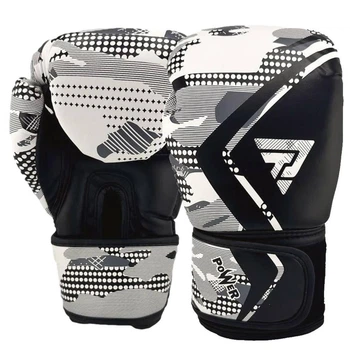 Перчатки боксерские Power 12oz GB-017-12-BW