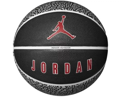 Мяч баскетбольный Nike Jordan Playground 8P black/wolf grey/gym red size 7 J.100.8255.055.07 (Оriгинал)