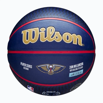Мяч баскетбольный Wilson NBA PLAYER ICON OUTDOOR BSKT ZION 7 WZ4008601XB7 (Орригинал)