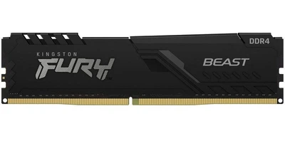 Модуль памяти Kingston Fury DDR4 32Gb Beast 3200 MHz Black (KF432C16BBK2/64 1 of 2) Б/у