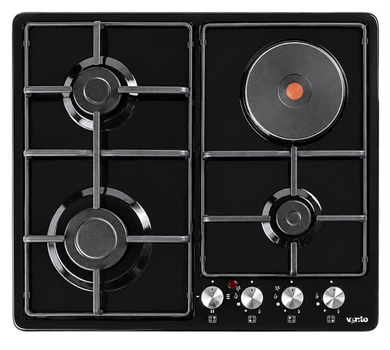 Варочная поверхность комбинированная Ventolux HG631 DA3 S (BK)
