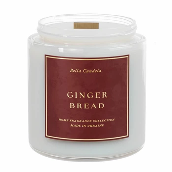 Свічка з ароматом імбирного печива GINGER BREAD 200 мл, соєвий віск