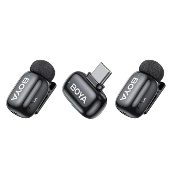 Микрофон беспроводной для смартфонов Type-C ИИ-шумоподавление Boya Mini 2-04