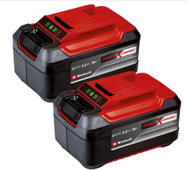 Аккумуляторы Einhell PXC PLUS Twinpack 18 В 5.2 Ач (2 шт)
