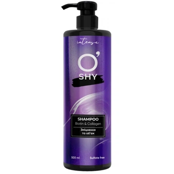Шампунь O'Shy Intense Biotin & Collagen, 500 мл