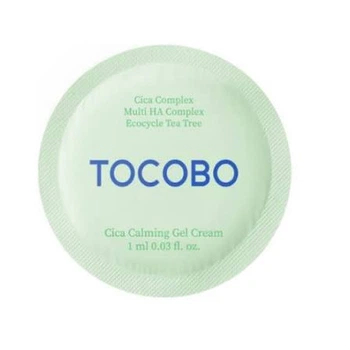 Заспокійливий крем-гель TOCOBO Cica Calming Gel Cream 1ml (sachet)