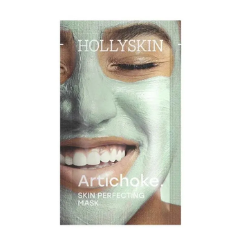 Охлаждающая маска лифтинг для борьбы с отеками Hollyskin Artichoke Skin Perfecting Mask 10 мл