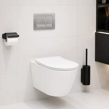 Готове рішення Qtap для ванної кімнати: підвісний унітаз Swan Ultra Quiet 520x360x320 + комплект інсталяції