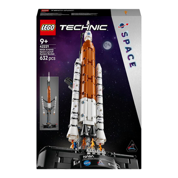 Конструктор LEGO Technic Ракета с системой космического запуска NASA Artemis 632 детали (42221)