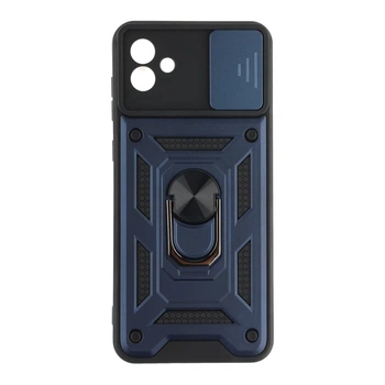 Чохол накладка Guard Shield Armor з кільцем для Samsung Galaxy A04 SM-A045 Самсунг А 04 Dark Blue