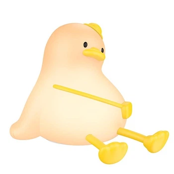 Нічник HOCO Silicone duck lamp HX16 світильник на акумуляторі до 7 годин