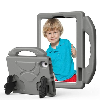 Чехол STR EVA детский с ручками подставками для Apple iPad 10 (2022) 10.9" экран Grey