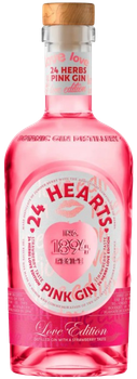 Джин 24 Hearts Love Edition 0,7л 40%
