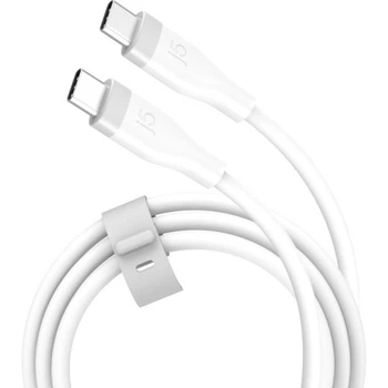 Дата кабель USB-C to USB-C 1.0m 60W (20V/3A) premium J5create (JUCX17W-N) J5create JUCX17W-N 1069395