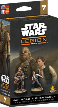 Dodatek do gry Atomic Mass Games Star Wars: Legion 2.0 - Han Solo i Chewbacca (edycja międzynarodowa) (841333139056)