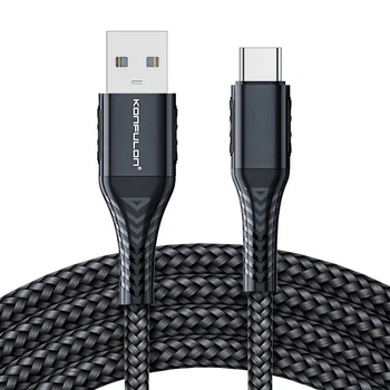 Кабель USB - Type-C 3A 60W 2м для смартфонов, планшетов и ноутбуков Gray