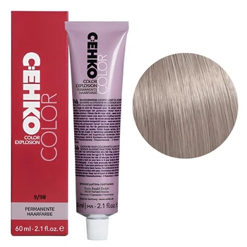 Крем-фарба перманентна стійка C:EHKO для волосся Permament Hair Color Explosion 9/98 Дуже світлий блондин сандре фіолетовий 60 мл