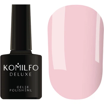 KOMILFO Deluxe Series №D031 HEMA/TPO free Гель-лак кремово-ліловий, 8 мл