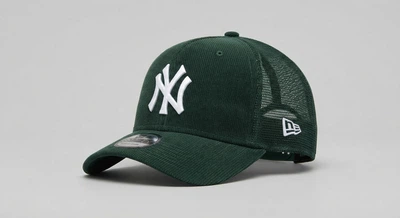 Кепка тракер new era x yankees new york (вельвет, глибокий зелений / dark green) 60691236, one size