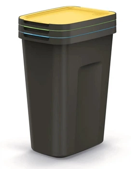 Баки для сортування сміття Prosperplast Compacta Q Plus 3x35л (5905197562223)